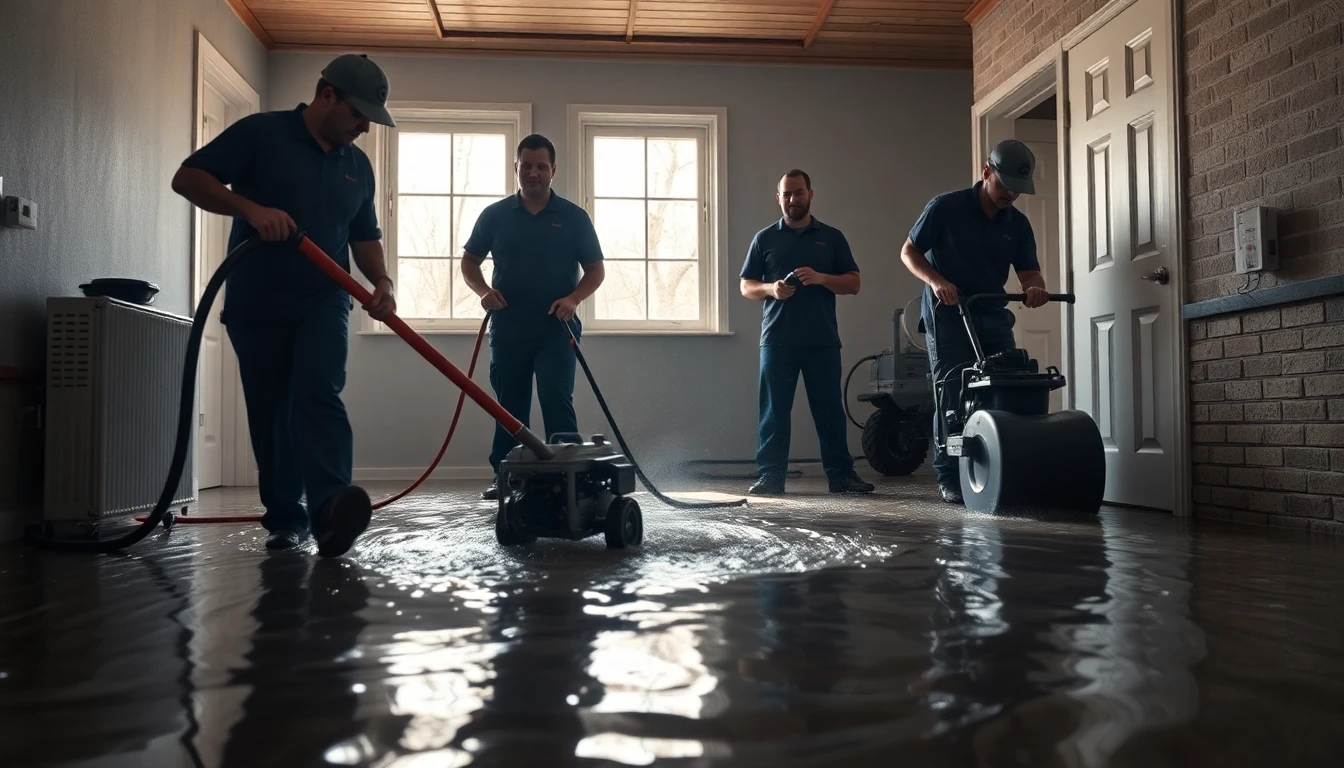 Water Damage Background