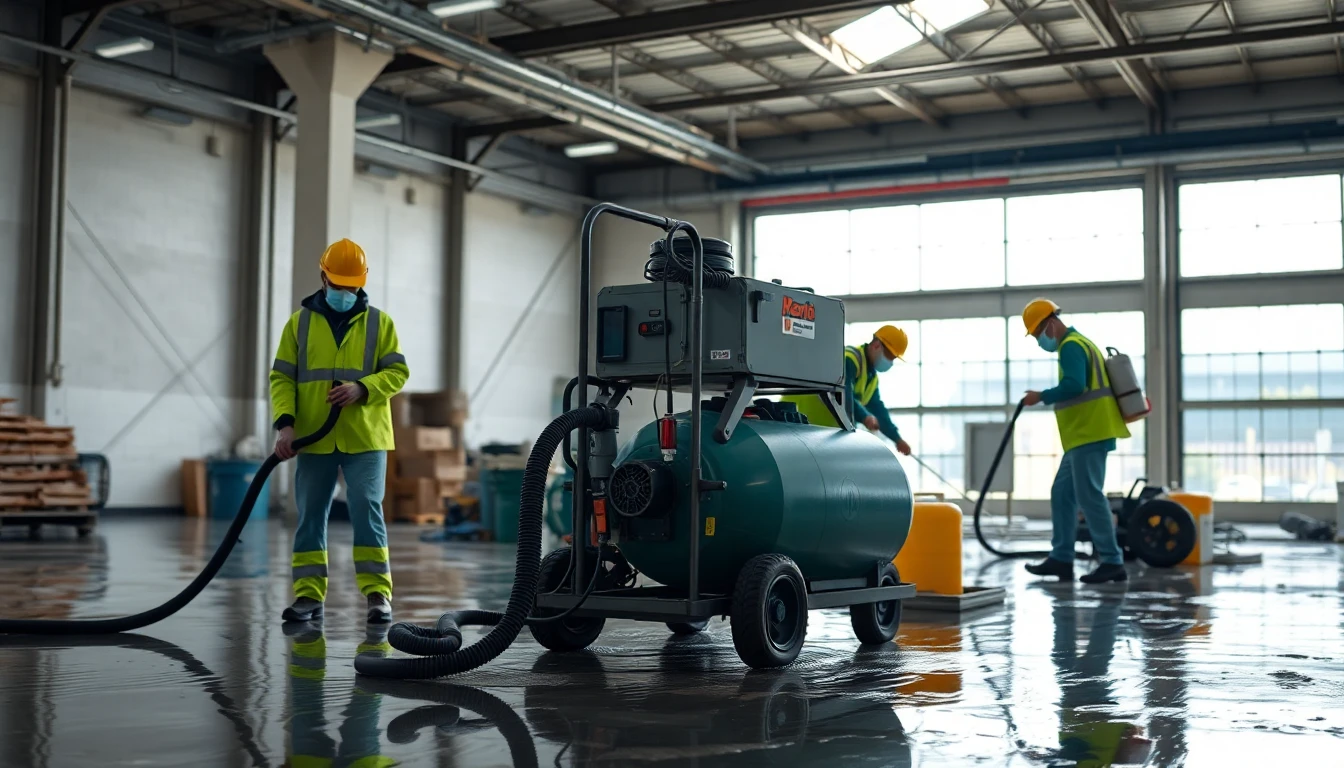 Commercial Sewage Cleanup